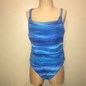 L.P.by Maxine,two piece of swimwear.size 14.